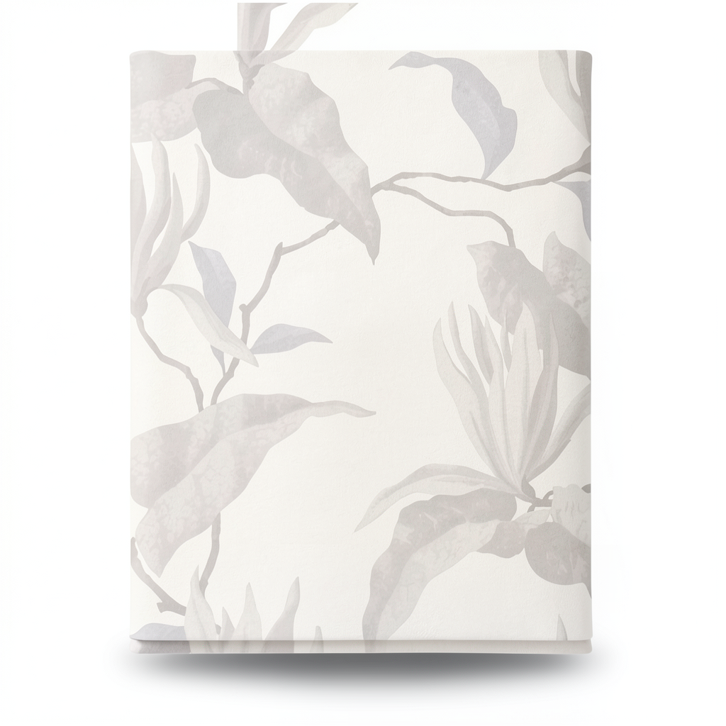 German Floral Wallpaper 10m x 0.53m Pale Beige, Model 440454