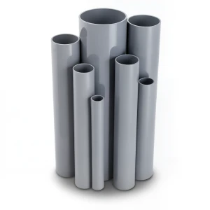 UPVC Pipes Nominal Pressure 16/20 Bar Outside Diameter 200 mm Thickness 14.9 mm Gray
