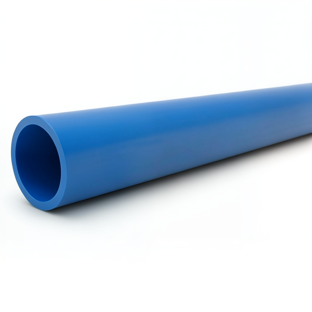 HDPE Pipes Outside Diameter 50 mm Thickness 4.6 mm Blue