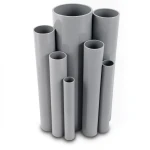 UPVC Pipes Nominal Pressure 6/20 Bar Outside Diameter 225 mm Thickness 5.6 mm Gray