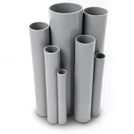 UPVC Pipes Nominal Pressure 6/20 Bar Outside Diameter 280 mm Thickness 8.2 mm Gray