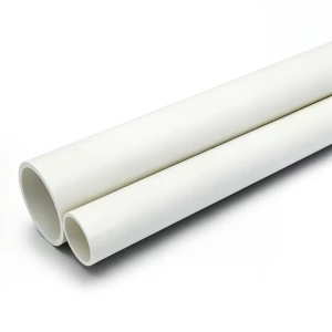 مواسير UPVC جدول 40 مقاس ½ إنش سمك 2.77 مم لون أبيض