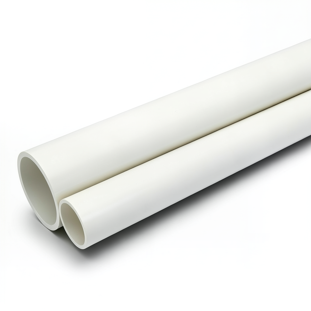 UPVC Pipes Schedule 40 ½ Inch Thickness 2.77 mm White