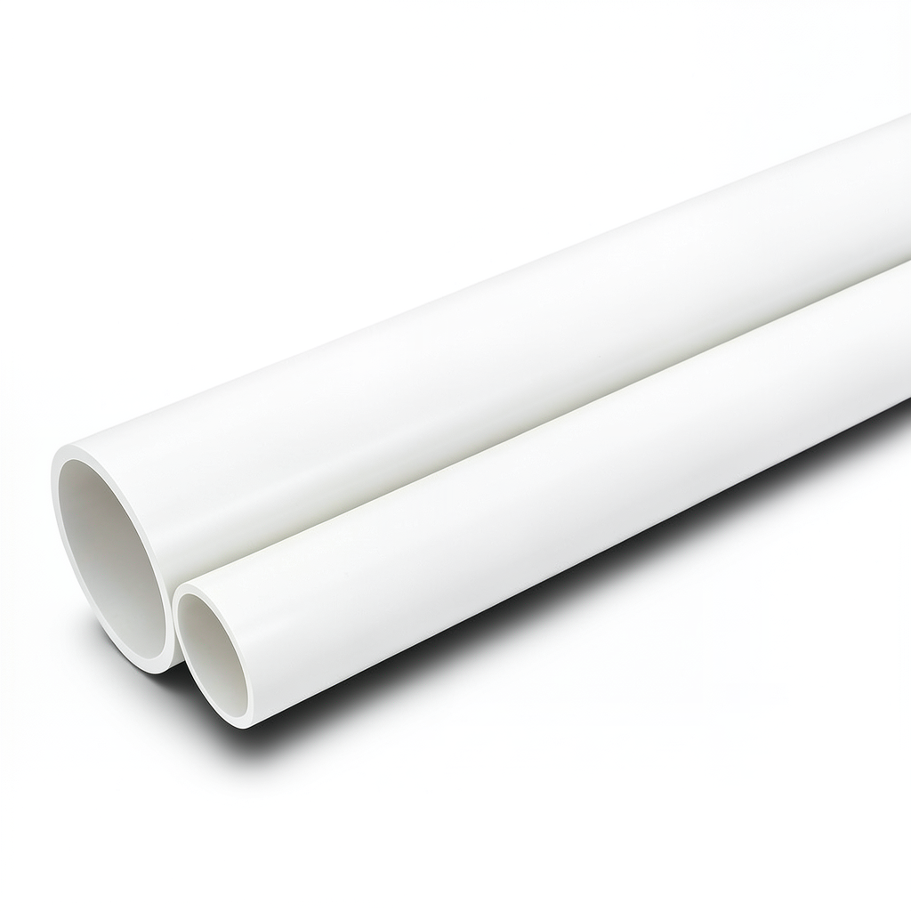 UPVC Pipes 3P Brand Schedule 40 Size ¾ Inch Thickness 2.87 mm White