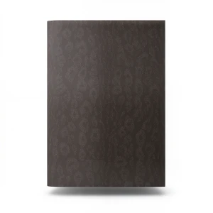 Italian Wallpaper Patterned Design Dark Brown, Size 10mx0.70m, Model 14130