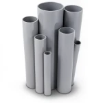 UPVC Pipes Nominal Pressure 16/20 Bar, 315 mm OD, 23.4 mm Thickness, Gray