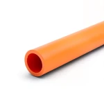 مواسير HDPE قطر خارجي 50 مم سمك 4.6 مم لون برتقالي