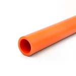 HDPE Pipes Outside Diameter 20 mm Thickness 1.9 mm Orange
