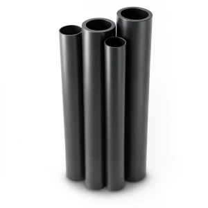 مواسير HDPE قطر خارجي 50 مم سمك 4.6 مم لون أسود