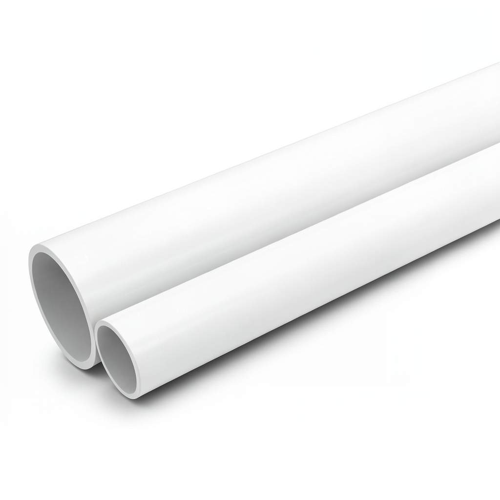 UPVC Pipes 3P Brand Schedule 40 Size ¾ Inch Thickness 2.87 mm White