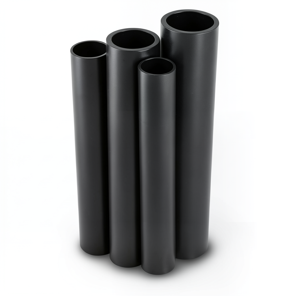 مواسير HDPE قطر خارجي 20 مم سمك 1.9 مم لون أسود