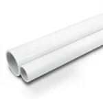 مواسير UPVC جدول 40 مقاس 1 إنش سمك 3.38 مم لون أبيض