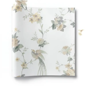 Floral Wallpaper 10m x 0.53m Multicolor, Model 440614