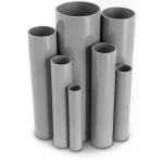 UPVC Pipes Nominal Pressure 16/20 Bar Outside Diameter 200 mm Thickness 14.9 mm Gray