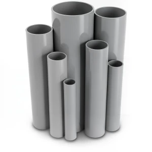 UPVC Pipes Nominal Pressure 16/20 Bar Outside Diameter 200 mm Thickness 14.9 mm Gray