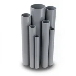 UPVC Pipes Nominal Pressure 10/20 Bar Outside Diameter 250 mm Thickness 11.9 mm Gray