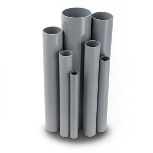 UPVC Pipes Nominal Pressure 10/20 Bar Outside Diameter 250 mm Thickness 11.9 mm Gray