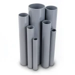 UPVC Pipes Nominal Pressure 16/20 Bar Outside Diameter 250 mm Thickness 18.6 mm Gray