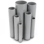 مواسير UPVC ضغط اسمي 16/20 بار قطر خارجي 280 مم سمك 20.8 مم لون رمادي