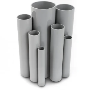 مواسير UPVC ضغط اسمي 16/20 بار قطر خارجي 280 مم سمك 20.8 مم لون رمادي