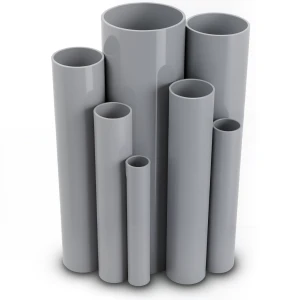 UPVC Pipes Nominal Pressure 6/20 Bar Outside Diameter 315 mm Thickness 9.2 mm Gray