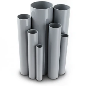 UPVC Pipes Nominal Pressure 10/20 Bar Outside Diameter 315 mm Thickness 15 mm Gray