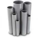 مواسير UPVC ضغط 16/20 بار، قطر خارجي 315 مم، سمك 23.4 مم، لون رمادي