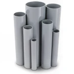 UPVC Pipes Nominal Pressure 6/20 Bar Outside Diameter 400 mm Thickness 11.7 mm Gray