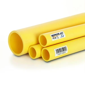 HDPE Pipes PE 80 Pressure 4 Bar Outside Diameter 280 mm Thickness 8.6 mm Yellow | NEPROPLAST