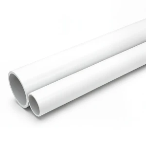 مواسير UPVC جدول 40 مقاس ½ إنش سمك 2.77 مم لون أبيض
