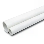 أنابيب UPVC جدول 40 مقاس ¼ 1 إنش سمك 3.56 مم لون أبيض