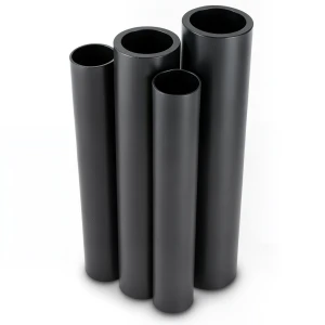 مواسير HDPE قطر خارجي 50 مم سمك 4.6 مم لون أسود