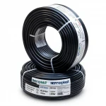 أنابيب HDPE نيبروبلاست PE 80 ضغط 16 بار قطر خارجي 125 مم سمك 14 مم لون اسود