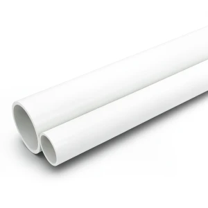 مواسير UPVC جدول 40 مقاس ½ 1 إنش سمك 3.68 مم لون أبيض