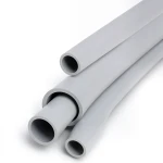 مواسير UPVC جدول 40 مقاس ½ إنش سمك 2.77 مم لون رمادي فاتح