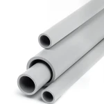 مواسير UPVC 3P Brand جدول 40 مقاس ¾ إنش سمك 2.87 مم لون رمادي فاتح