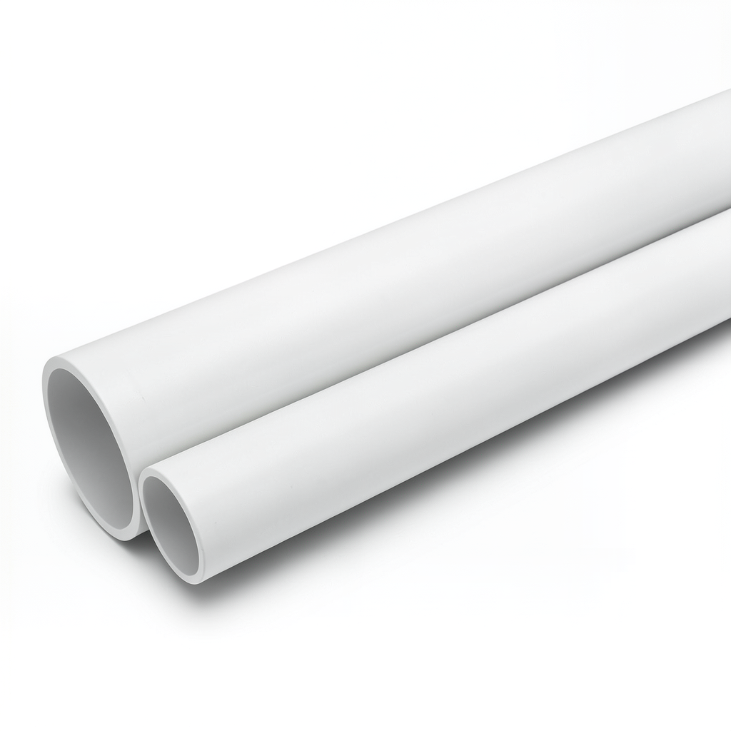UPVC Pipes Schedule 40 Size 3 Inch Thickness 5.49 mm White