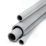 مواسير UPVC جدول 40 مقاس ½ إنش سمك 2.77 مم لون رمادي فاتح