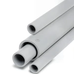 مواسير UPVC جدول 40 مقاس 4 إنش سمك 6.02 مم لون رمادي فاتح