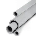 UPVC Pipes Schedule 40 Size 2 ½ Inch Thickness 5.16 mm Light Gray