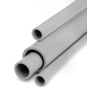 مواسير UPVC جدول 80 مقاس ½ إنش سمك 3.73 مم لون رمادي فاتح