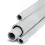أنابيب UPVC 3P جدول 80 مقاس ¾ إنش سمك 3.91 مم لون رمادي فاتح