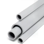 مواسير UPVC جدول 40 مقاس 6 إنش سمك 7.11 مم لون رمادي فاتح