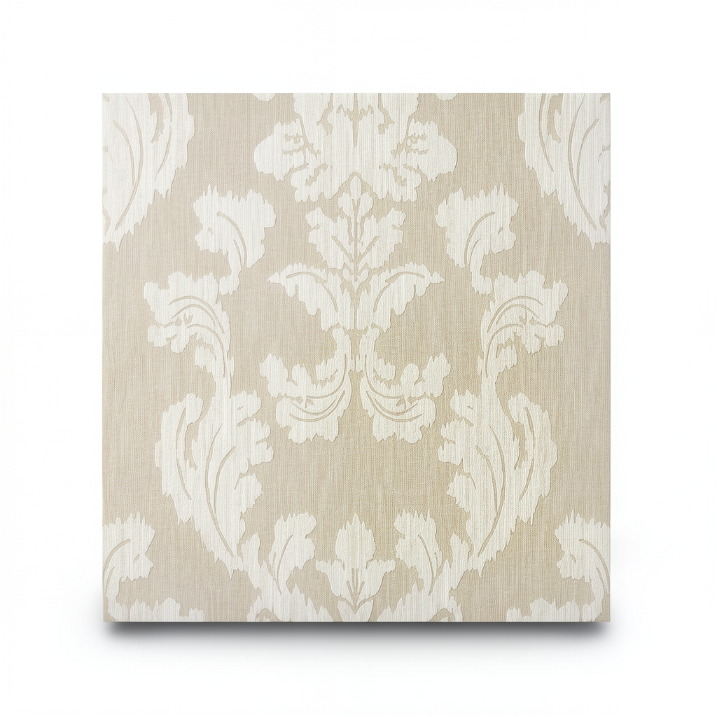 Italian Wall Covering 10m x 1.06m Beige, Model 3044
