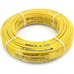 أنابيب HDPE PE 80 ضغط 3.2 بار قطر خارجي 125 مم سمك 3.1 مم لون أصفر | نيبروبلاست