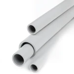 مواسير UPVC جدول 40 مقاس ¼ 1 إنش سمك 3.56 مم لون رمادي فاتح