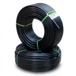 HDPE Pipes PE 80 Pressure 10 Bar Outside Diameter 110 mm Thickness 8.1 mm Black | NEPROPLAST