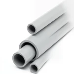 UPVC Pipes Schedule 40 Size 2 Inch Thickness 3.91 mm Light Gray