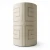 Geometric wall decoration, light brown color, length 10 m, width 0.70 m, model Z76014 
