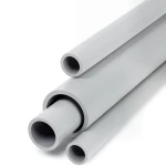 مواسير UPVC جدول 40 مقاس 6 إنش سمك 7.11 مم لون رمادي فاتح